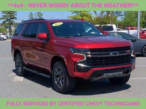 Cherry Red Tintcoat 2021 Chevrolet Tahoe Z71