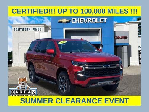 Cherry Red Tintcoat 2021 Chevrolet Tahoe Z71
