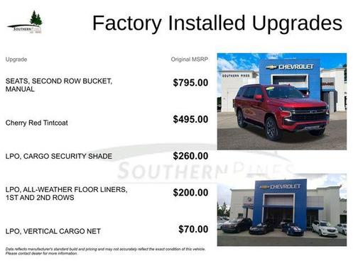 Cherry Red Tintcoat 2021 Chevrolet Tahoe Z71