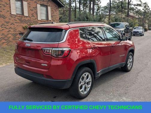 Red 2025 Jeep Compass Latitude