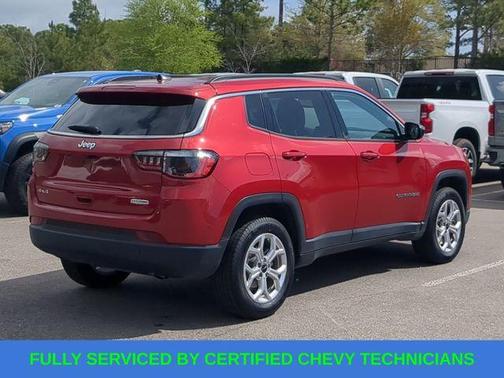 Red 2025 Jeep Compass Latitude