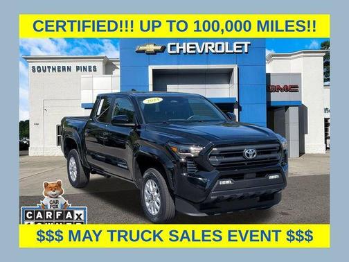 Black 2024 Toyota Tacoma SR5