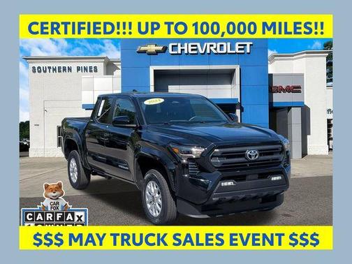 Black 2024 Toyota Tacoma SR5