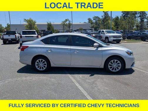 Brilliant Silver Metallic 2019 Nissan Sentra SV