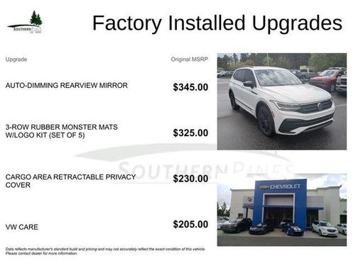 2022 Volkswagen Tiguan 2.0T SE R-Line Black