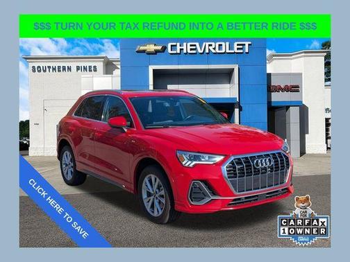 Progressive Red 2024 Audi Q3 45 S line Premium
