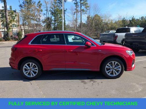 Progressive Red 2024 Audi Q3 45 S line Premium