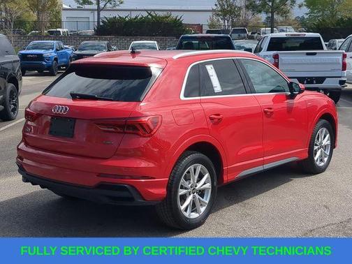 Progressive Red 2024 Audi Q3 45 S line Premium