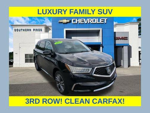 Black 2019 Acura MDX 3.5L w/Technology Package