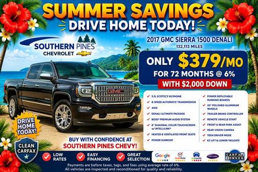 Mineral Metallic 2017 GMC Sierra 1500 Denali