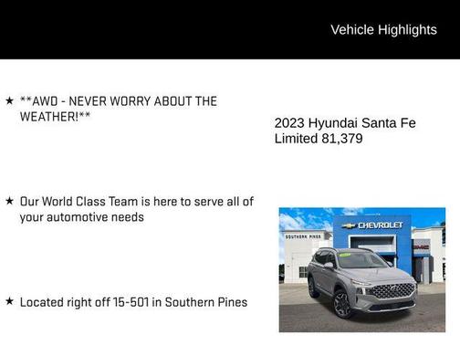 2023 Hyundai SANTA FE Limited