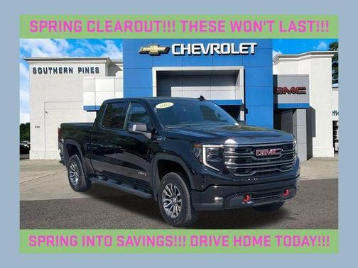 Onyx Black 2022 GMC Sierra 1500 AT4