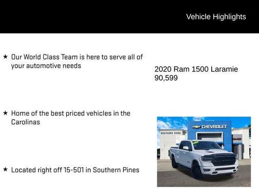 2020 RAM 1500 Laramie