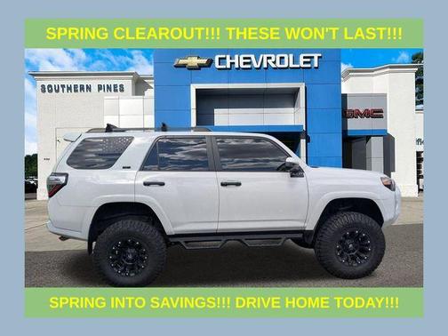 White 2019 Toyota 4Runner SR5