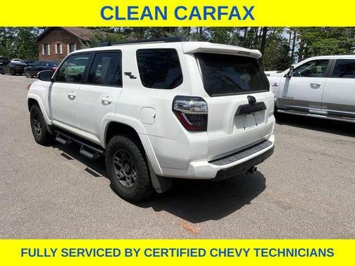 Super White 2019 Toyota 4Runner Sport