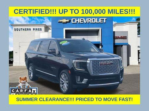 Onyx Black 2023 GMC Yukon XL Denali