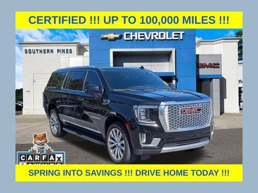 Onyx Black 2023 GMC Yukon XL Denali