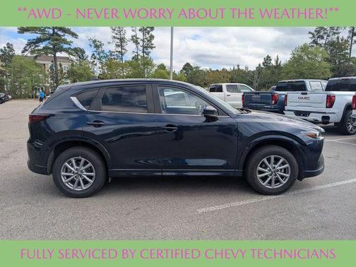 Deep Crystal Blue Mica 2024 Mazda CX-5 2.5 S Select Package