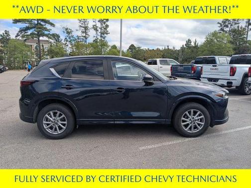 Deep Crystal Blue Mica 2024 Mazda CX-5 2.5 S Select Package