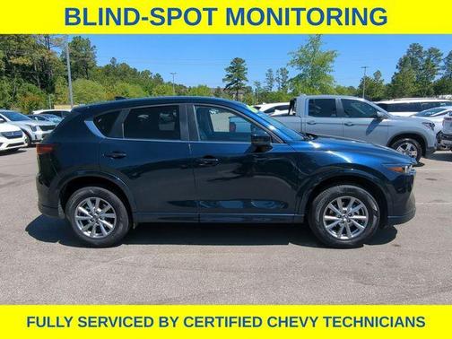 Deep Crystal Blue Mica 2024 Mazda CX-5 2.5 S Select Package