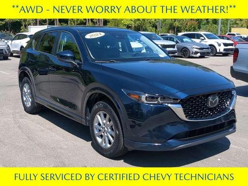 Deep Crystal Blue Mica 2024 Mazda CX-5 2.5 S Select Package