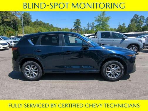Deep Crystal Blue Mica 2024 Mazda CX-5 2.5 S Select Package