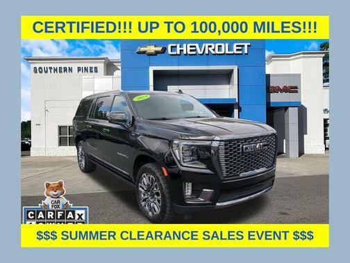 Onyx Black 2024 GMC Yukon XL Denali Ultimate