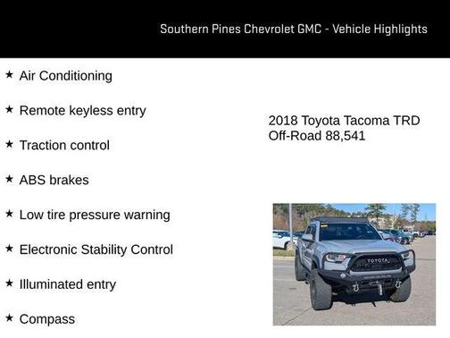 2018 Toyota Tacoma TRD Off Road