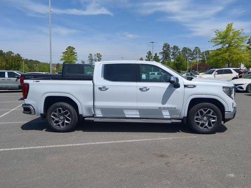 Glacier White 2026 GMC Sierra 1500 SLT