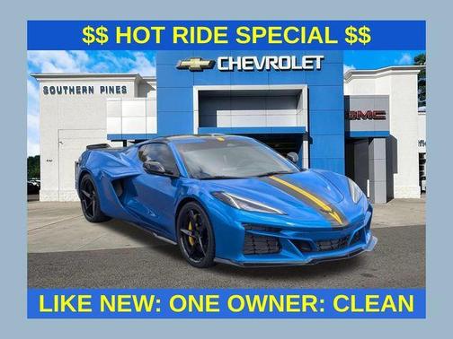 Rip Tide Blue 2025 Chevrolet Corvette E-Ray