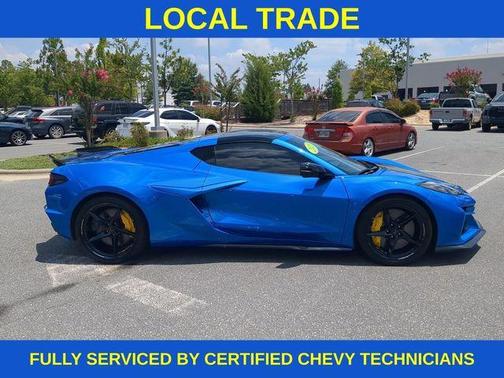 Rip Tide Blue 2025 Chevrolet Corvette E-Ray