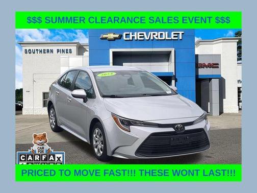 Classic Silver Metallic 2024 Toyota Corolla LE