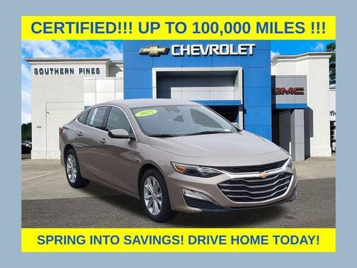 Mineral Gray Metallic 2025 Chevrolet Malibu LT