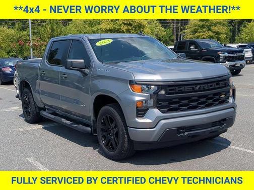 Sterling Gray Metallic 2023 Chevrolet Silverado 1500 Custom