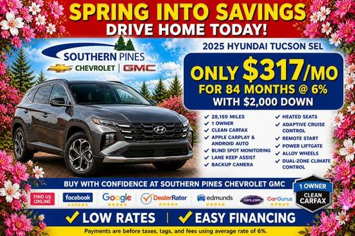 Atlantic Blue 2025 Hyundai TUCSON SEL
