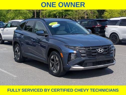 Atlantic Blue 2025 Hyundai TUCSON SEL