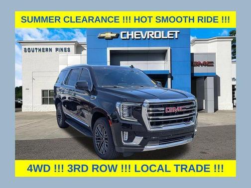 Onyx Black 2021 GMC Yukon SLT
