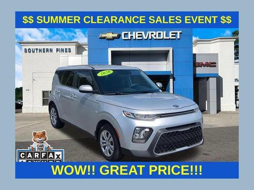 Sparkling Silver 2020 Kia Soul LX