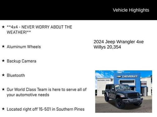 2024 Jeep Wrangler 4xe Sport