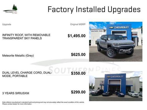 Meteorite Metallic 2025 GMC HUMMER EV Pickup 3X