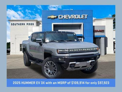 Meteorite Metallic 2025 GMC HUMMER EV Pickup 3X