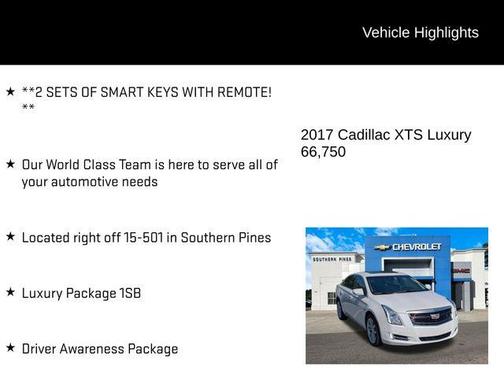 2017 Cadillac XTS Luxury