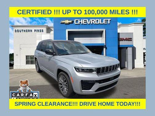 Silver Zynith 2026 Jeep Grand Cherokee Summit