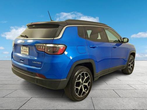 Hydro Blue Pearlcoat 2025 Jeep Compass Limited