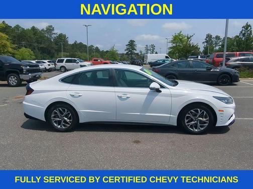 White 2023 Hyundai SONATA SEL