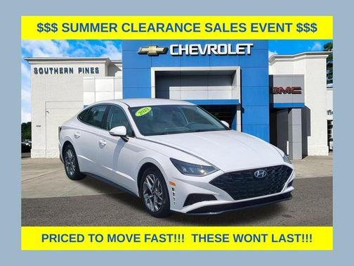 White 2023 Hyundai SONATA SEL