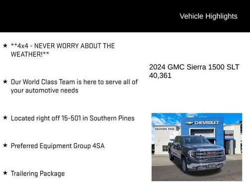 2024 GMC Sierra 1500 SLT