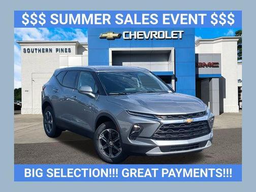 Sterling Gray Metallic 2025 Chevrolet Blazer LT