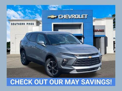 Sterling Gray Metallic 2025 Chevrolet Blazer LT