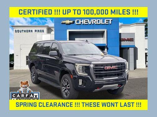 Midnight Blue Metallic 2024 GMC Yukon XL AT4